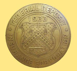 Federal Deposit Insurance Corporation 24" Resin Seal